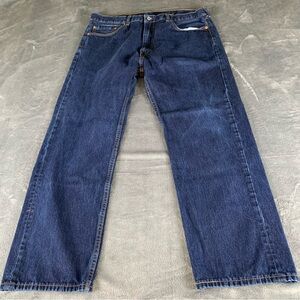 Levis 505 Jeans‎ Mens 40x30 Straight Leg Denim Cotton Medium Wash